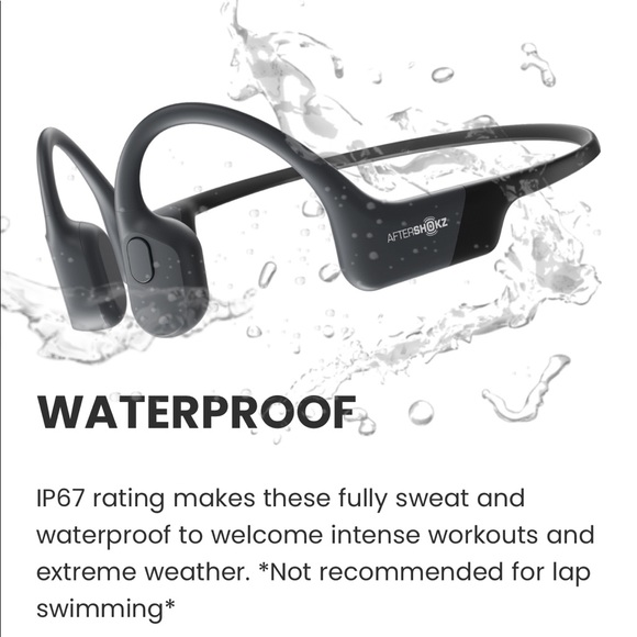Aeroplex AfterShokz Bone Conduction Headphones. - Picture 6 of 8